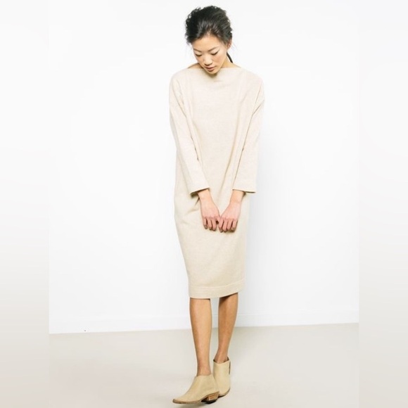 Elizabeth Suzann Dresses & Skirts - Elizabeth Suzann Eva Boatneck Wool Dress Medium
